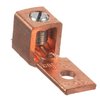 Panduit Copper Mechanical lug, 1 Hole, 1 Barrel, Straight Fl, CS125-14SL-QY CS125-14SL-QY
